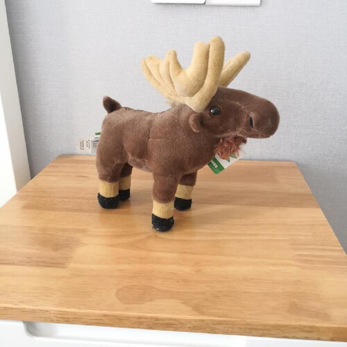 动物世界驯鹿幼儿园早教毛绒玩具