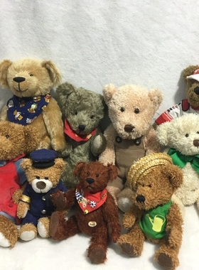 外贸 多款 珍藏版 收藏 关节熊 小熊泰迪熊TEDY 毛绒玩具公仔礼品