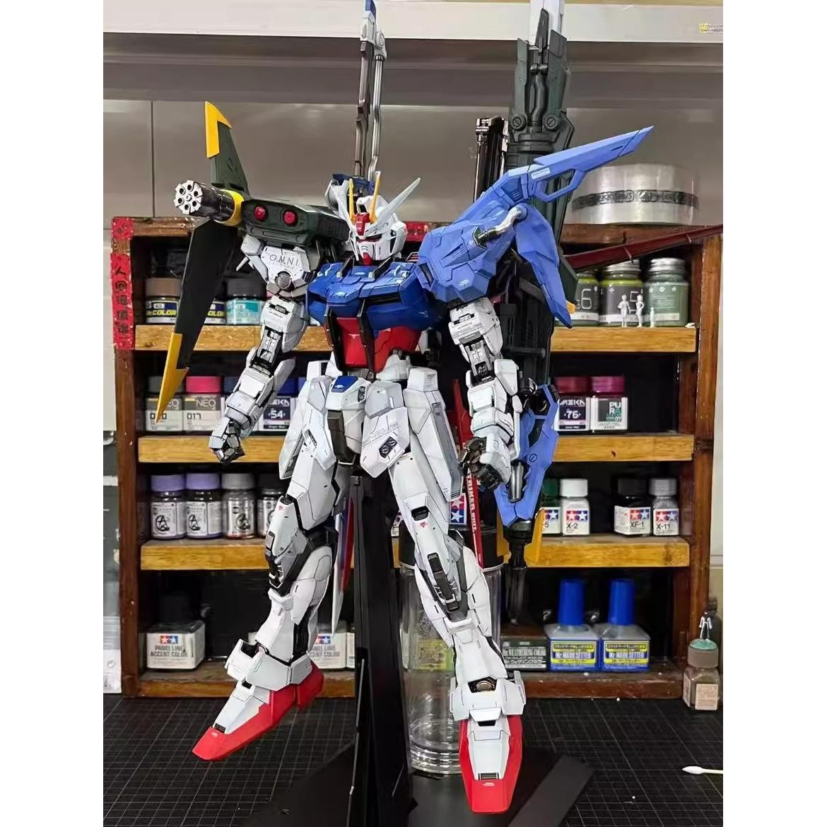 高达模型拼装HG强袭自由樱花新生命运MG红异端独角兽益智机甲手办