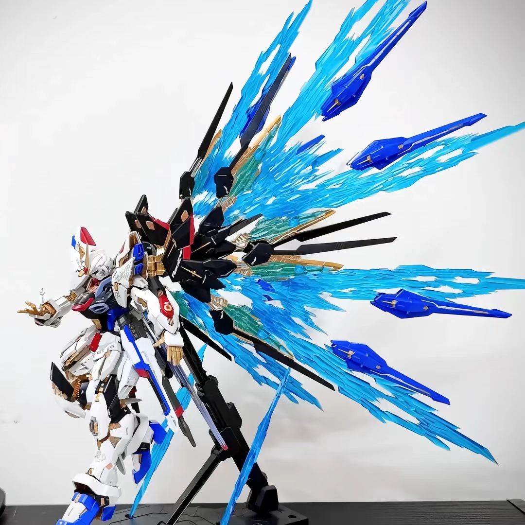 高达拼装模型强袭自由带光翼hg巴巴托斯MG独角兽红异端机甲玩具男