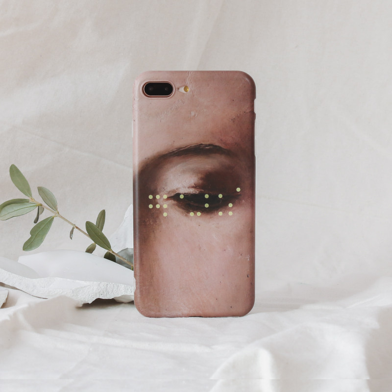 美术生ins油画iphone7手机壳8plus艺术苹果x冷淡风插画眼睛|msdalam kategori Aksesori Digital 3C, Aksesori telefon bimbit, Kes telefon bimbit/Shell - dari Buy2taobao.com untuk memberikan perkhidmatan ejen Taobao profesional membeli