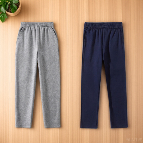 校服裤子儿童运动裤纯棉学生长裤