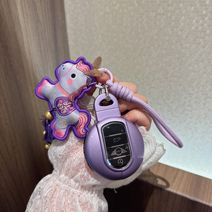 适用宝马mini钥匙套迷你cooper钥匙包countryman壳f54f55f56F60扣