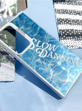 RJINHIT 防弹少年团V金泰亨LAYOVER手机壳镭射适用iphone14 15promax 13 苹果16 三星S23 ultra slow dancing