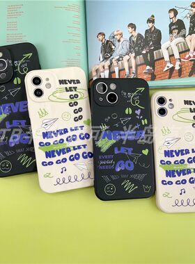 RJINHIT防弹少年团never let go手机壳适用iphone14 11苹果16 15promax 小米OPPO华为VIVO定制田柾国jungkook