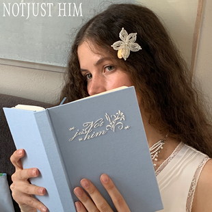 重工串珠花朵一字夹百搭发夹 Flower 花筏NOTJUSTHIM Balloon