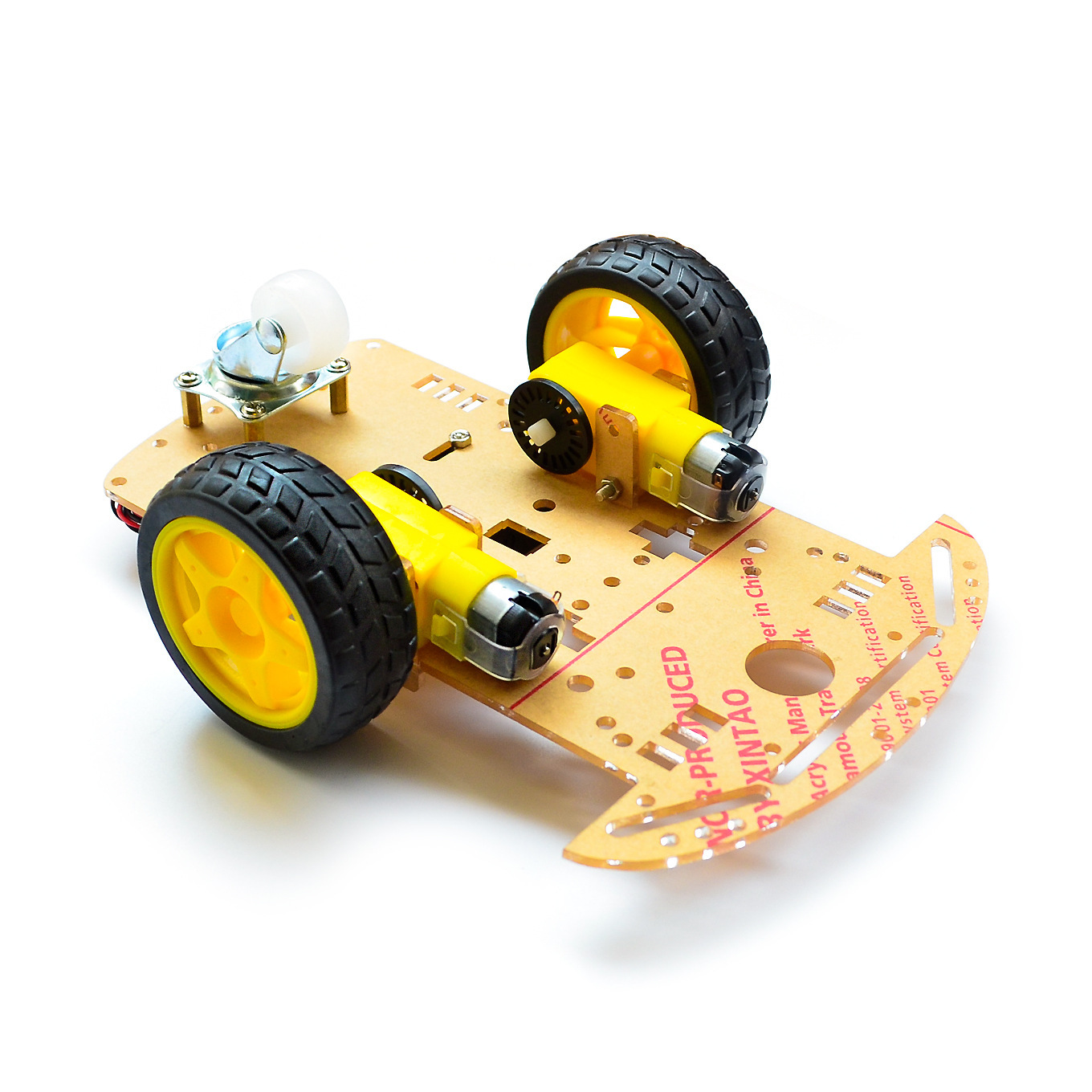 智能小车底盘/寻迹小车/机器人小车底盘/测速/送电池盒 2WD 小车