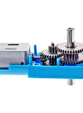 3V/5V/6V/12V单轴双轴全金属齿轮正反转马达直流微型减速电机1:90