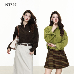 NTS97 格纹短裙合集 灯芯绒衬衫