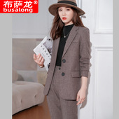 女士长袖 面试销售工作服 职业西服正式 套装 6158 西裤 秋冬热卖