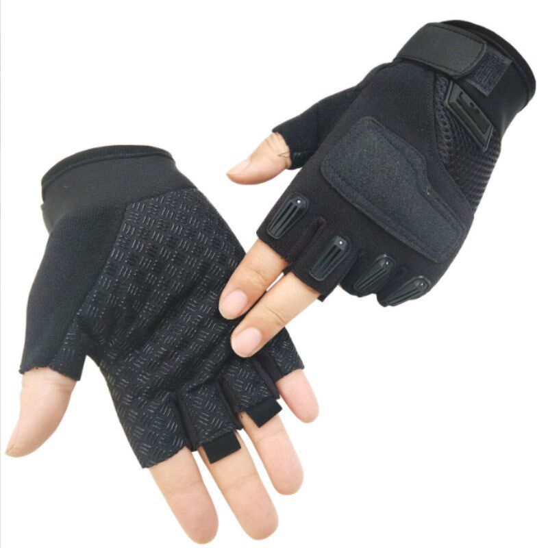 2023 NEW SLIP AND SUNSCREEN BREATHABLE THIN GLOVES FOR MEN AND WOMEN 511 HALF FINGER GLOVES SPORTS OUTDOOR HALF FINGER GLOVES