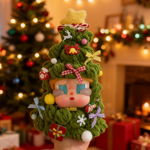 哭娃圣诞节娃衣度假crybaby咕噜咕噜驯鹿衣服全速起航圣诞树套装