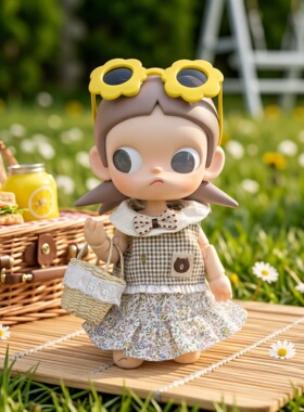 zsiga娃衣8分bjd20cm可动人偶嘎子姐衣服molly裙子卫衣太阳花墨镜