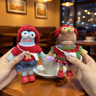 比奇堡的居民们娃衣新年装饰酷酷鱼打工鱼躺平鱼麋鹿毛衣拜年着替