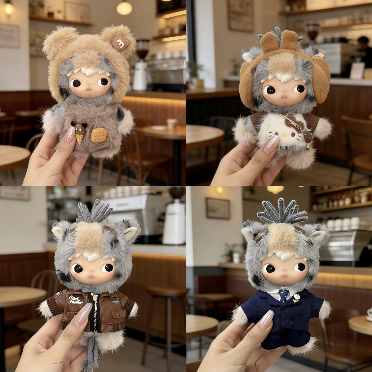 马力全开娃衣Hirono小野黑芝马娃衣服15cm毛绒挂件马年可爱替换装,模玩/动漫/周边/娃圈三坑/桌游,潮玩娃衣,淘宝优惠券,粉丝福利购,淘宝优惠卷