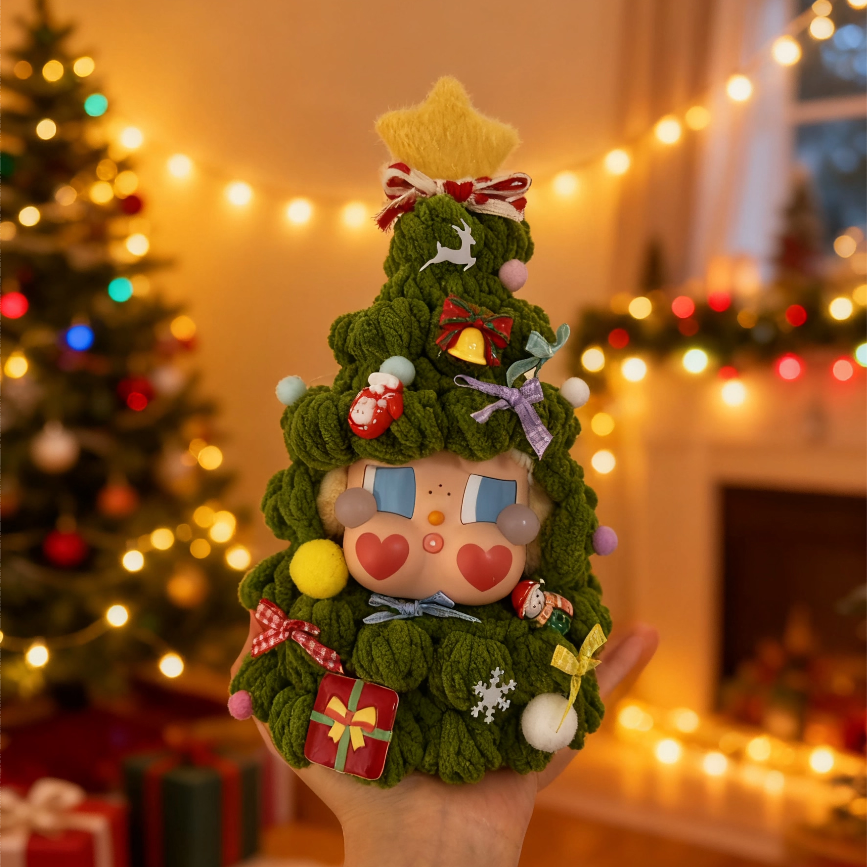 crybaby哭娃娃衣眼泪工厂系列衣服哭哭兔圣诞树爱丽丝蓝驯鹿套装