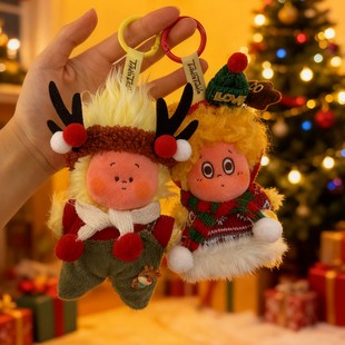 星星人娃衣大风中凌乱衣服理发爆炸头坏脾气圣诞树圣诞节驯鹿套装