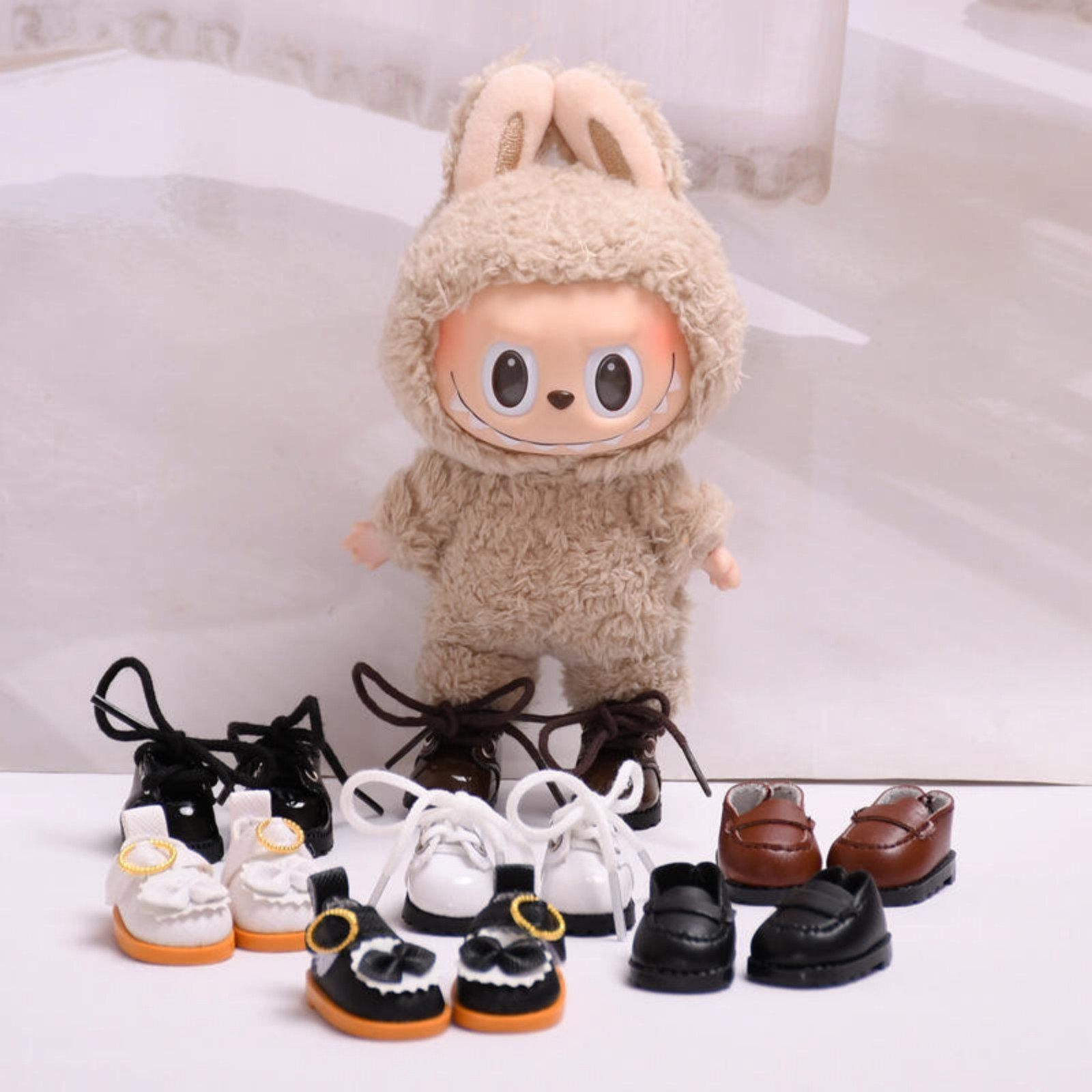 拉布布鞋子一二三代通用马卡龙坐坐配件labubu坐坐派对娃衣皮鞋,模玩/动漫/周边/娃圈三坑/桌游,潮玩娃衣,淘宝优惠券,粉丝福利购,淘宝优惠卷