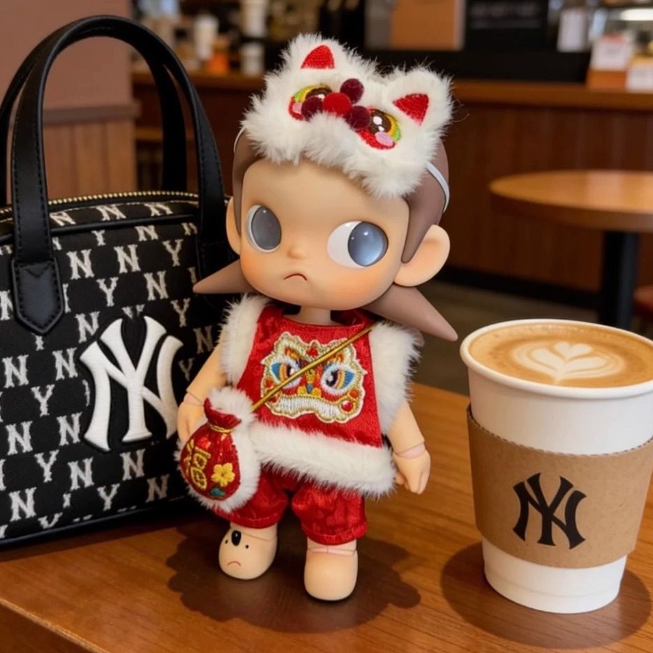 zsiga娃衣新年拜年服向往之处BJD1/8分20cm娃衣中式过年醒狮套装,模玩/动漫/周边/娃圈三坑/桌游,潮玩娃衣,淘宝优惠券,粉丝福利购,淘宝优惠卷