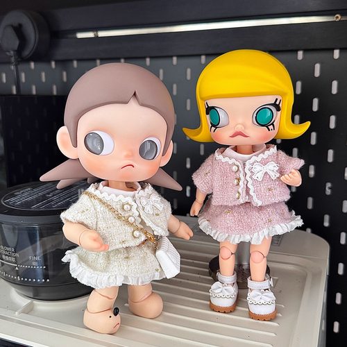 zsiga向往之处娃衣秋装BJD1/8分20cm可动人偶Molly小香风精致衣服