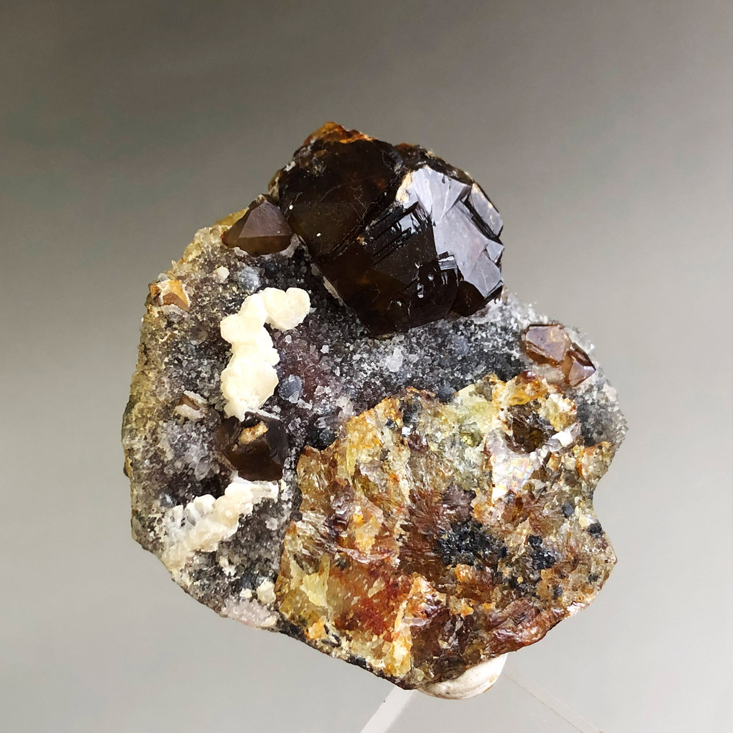 天然闪锌矿水晶原石矿物晶体奇石收藏观赏地质科普教学标本小摆件