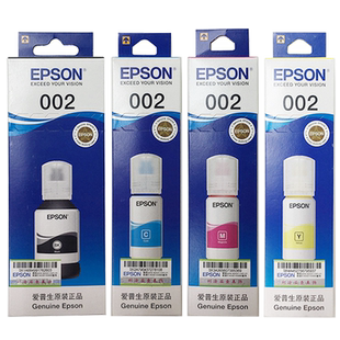 epson爱普生原装002(001)墨水L4160 4260 6270 6290 6260 6279 6298 4165 4167 4358 4353 4359彩色打印机墨