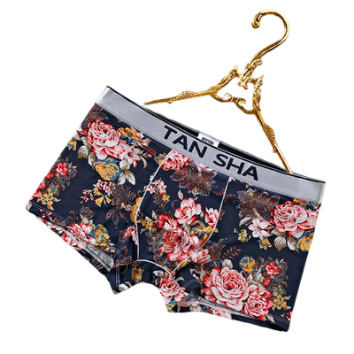 潮牌高端冰丝透气潮流男士内裤