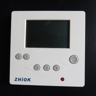 Zhiok智柯RCN02中央空调温控器电动风阀温控面板风机盘管三速开关