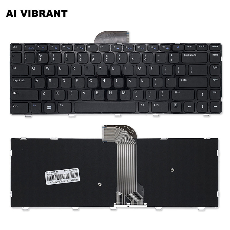 戴尔Inspiron 14 3421 5421 5435 V2421 5437 M431R 3437键盘5523