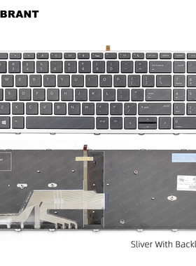 适用于惠普HP Probook 450 G5 455 G5 470 G5 650 G4 650 G5 键盘