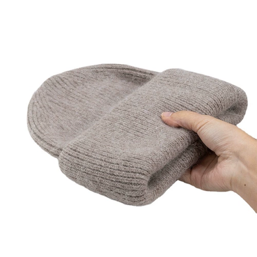 Tide, японская удерживающая тепло шерстяная демисезонная вязаная шапка, увеличенная толщина