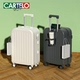 卡帝乐鳄鱼新款 旅行箱 行李箱女拉杆箱男多功能学生大容量24寸密码