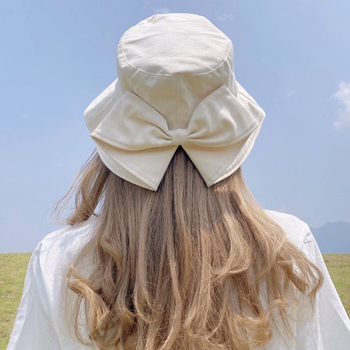 帽子女夏季2026新款遮阳帽防晒紫外线遮脸太阳帽出游大帽檐渔夫帽