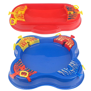 新款拉线儿童陀螺玩具对战陀螺盘发光男女孩桌面竞技游戏生日礼物