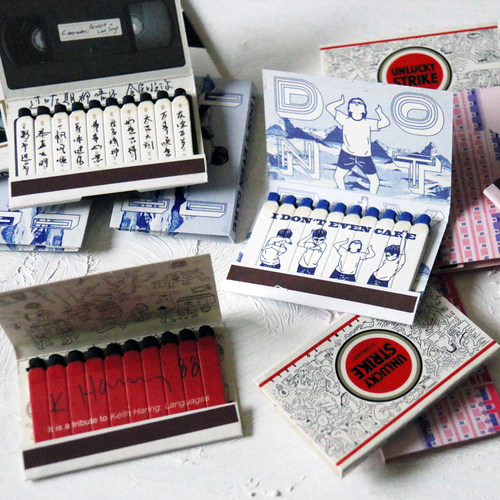 几把洋子原创火柴盲盒随机