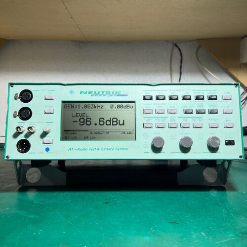 NEUTRIK纽崔克A1-AUdio音频分析仪,功能测试正常 ~议价