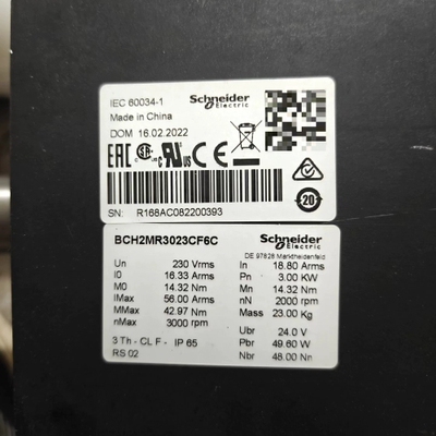 施耐德伺服电机 BCH2MR3023CF6C 现货包好 有5 ~议价