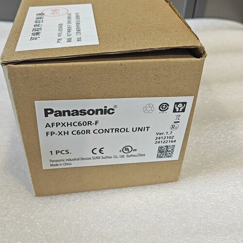松下FP-XH C60R控制单元，型号AFPXHC60R-F ~议价