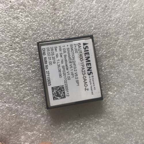 SIENENS西门子1GB内存卡一张，型号：6AU1400- ~议价