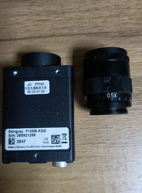 gstingray工业相机F125BASG配镜头，成色如图， ~议价