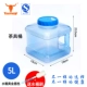 5 -литровое квадратное пищевое соревнование с Kongel Kung Fu Tea Bucket+Bucket Crast+Tea Set Tipe ·