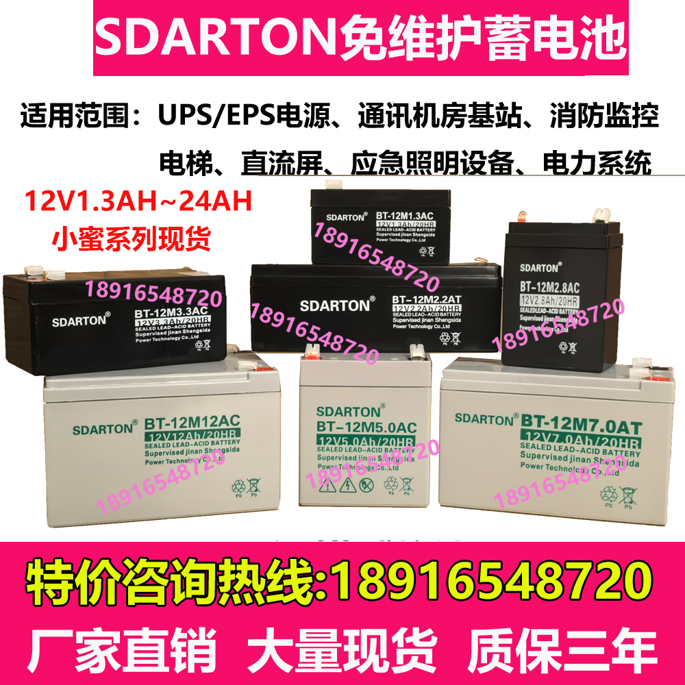消防UPS电梯卷闸门控制箱蓄电池