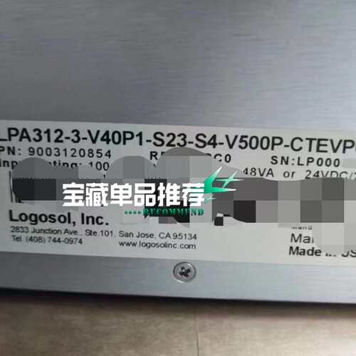 {议价}Logosol LPA312-3-V40P1-S23-S4-