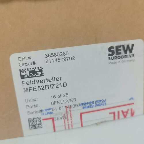 {议价}SEW MFE52B/Z21D 分布式接口模块，全新原装，德