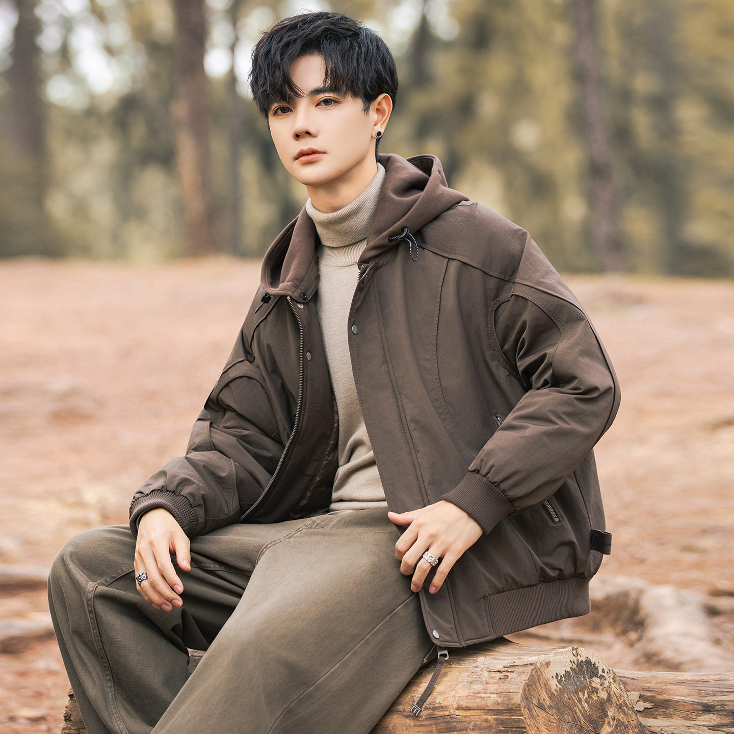 今年流行特惠2025冬季新款男士微宽松针织帽国标90白鸭绒羽绒服,男装,羽绒服,淘宝优惠券,粉丝福利购,淘宝优惠卷