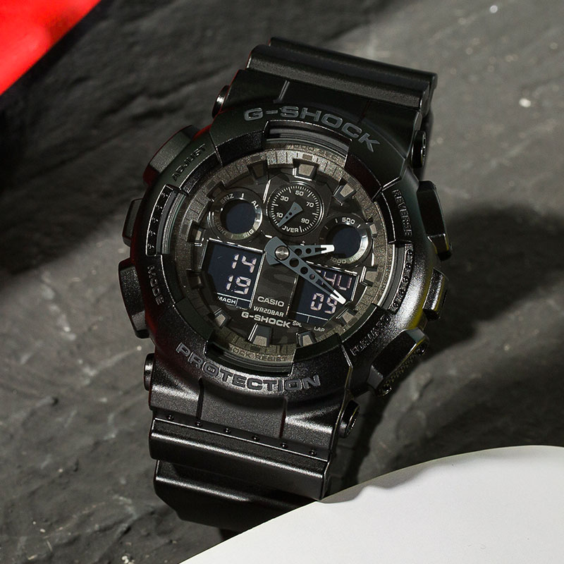 卡西欧casio黑武士防水运动手表