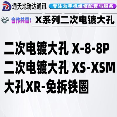 X系列二次电镀大孔免拆铁圈
