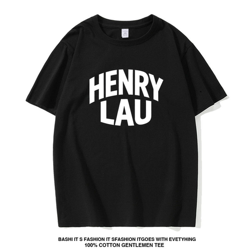 刘宪华HENRY演唱会同款短袖t恤EnjoyTheShow华丽宪场周边应援衣服