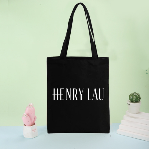 刘宪华HENRY演唱会款EnjoyTheShow华丽宪场周边应援物帆布包手提