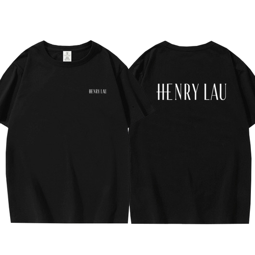 刘宪华HENRY演唱会同款短袖t恤EnjoyTheShow华丽宪场周边应援衣服